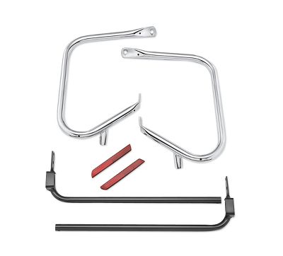 Chrome Rear Saddlebag Guard