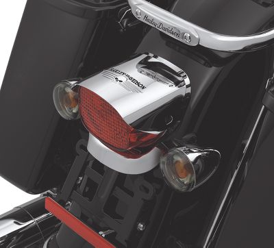 Skull Tail Light Visor