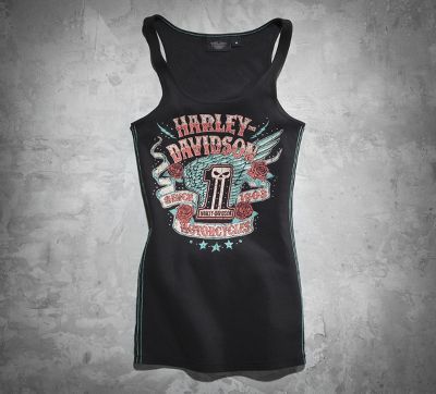 Wing & Roses Tank Top