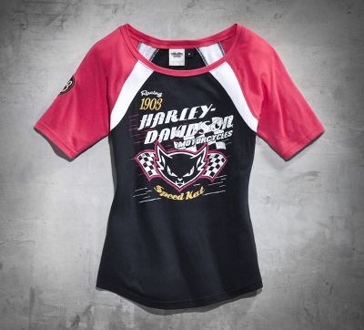 Speed Kat Raglan Tee
