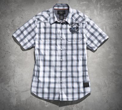 V-Twin Powered Plaid Shirt