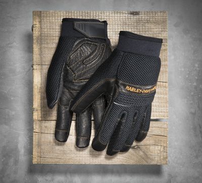 Relay Full-Finger Mesh & Leather...