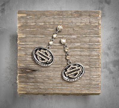 110th Crystal Earrings