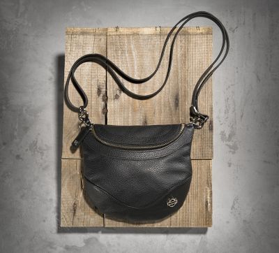 Bar & Shield Leather Hip Bag