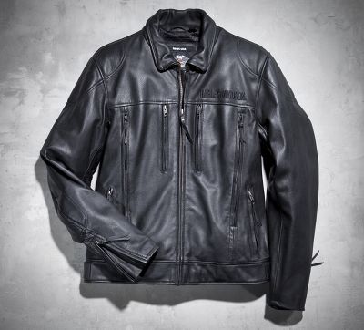 Stone Leather Jacket