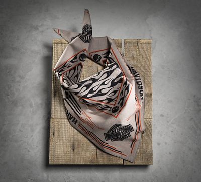 harley davidson skull face bandana