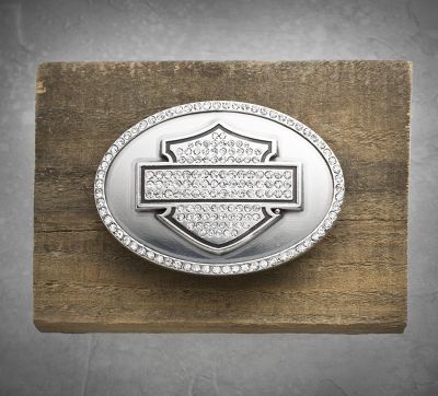 Oval Bar & Shield Buckle