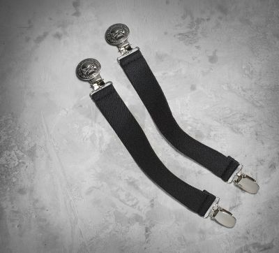 Skull Elastic Boot Straps
