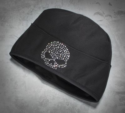 Bling Skull Fleece Hat