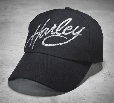Crystal Harley Cap