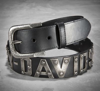Metal Lettered Belt