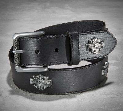 Bar & Shield Concho Belt
