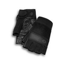 gloves harley davidson fingerless motorcycle mens removable pad
