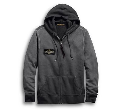 mens harley davidson zip up hoodie